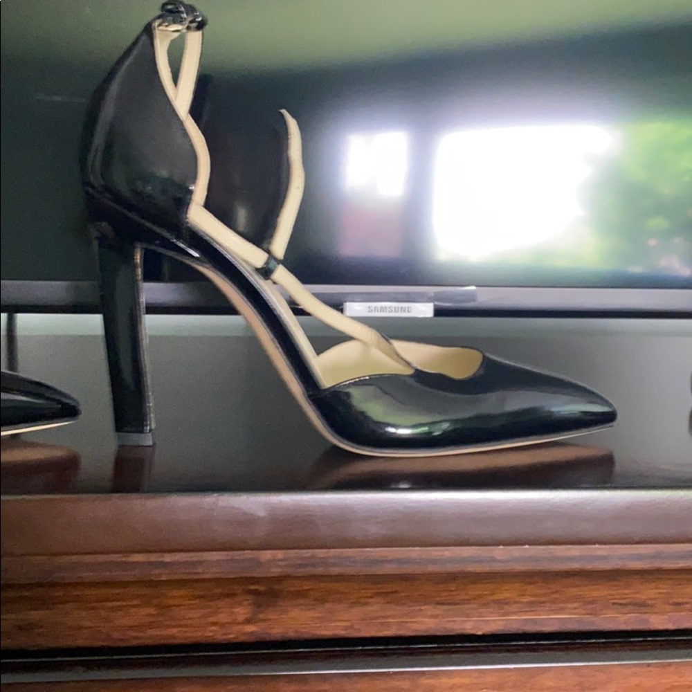 Brian Atwood black heel size 8